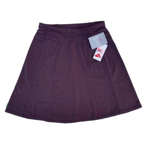 Athleta Bodega A-Line Skirt Stretch Purple NWT Small